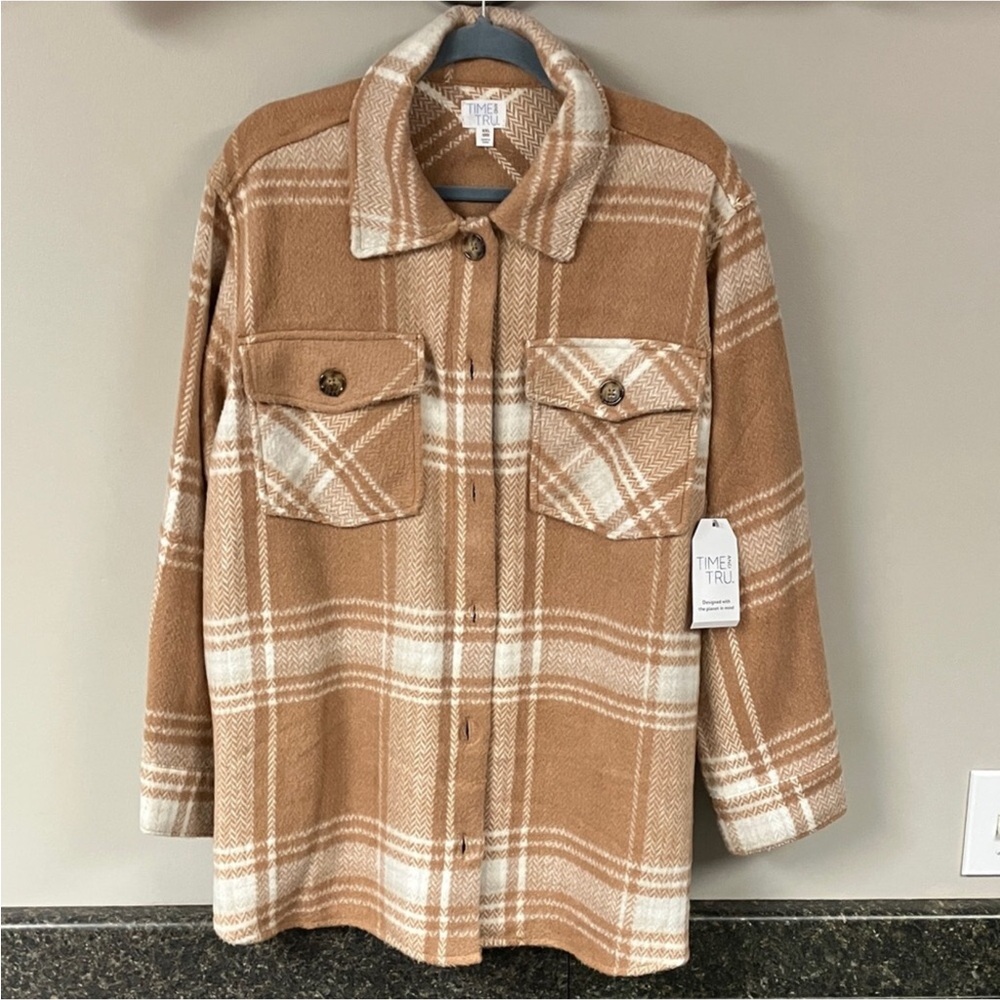 nwt time & tru wool poly blend jacket xxl 20